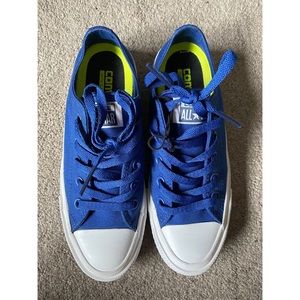 Royal blue lunarlon converse